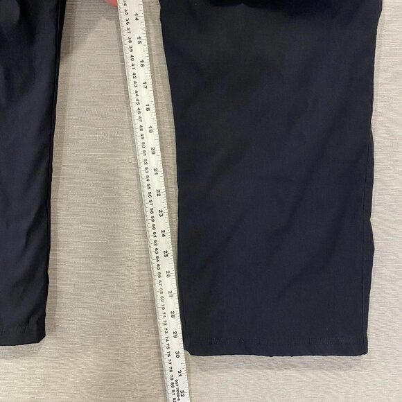 Orvis Fleece Lined Tech Pants Mens 40 x 30 Black Water Repellent Insulated - Picture 9 of 13